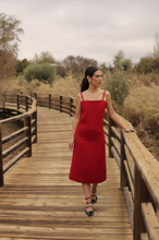 Cargar imagen en el visor de la galería, Vestido Philippa vino