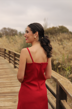 Cargar imagen en el visor de la galería, Vestido Philippa vino