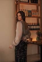 Cargar imagen en el visor de la galería, Blusa Valeria plata