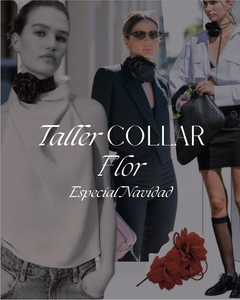 TALLER COLLAR FLOR  - 6 de diciembre