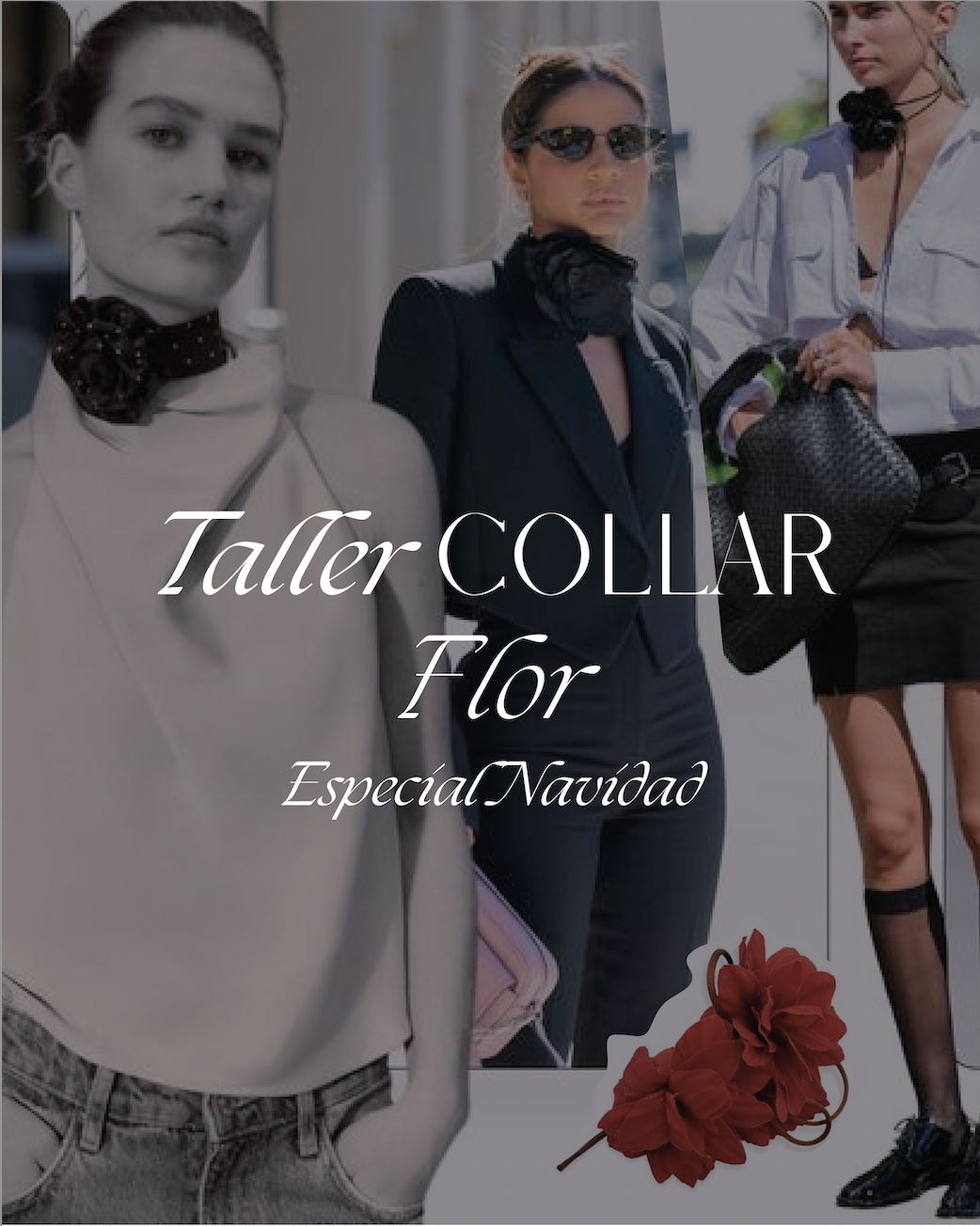 TALLER COLLAR FLOR  - 6 de diciembre